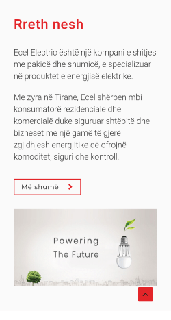 Photos of the website on mobile
