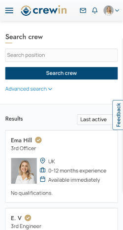 Photos of the search page