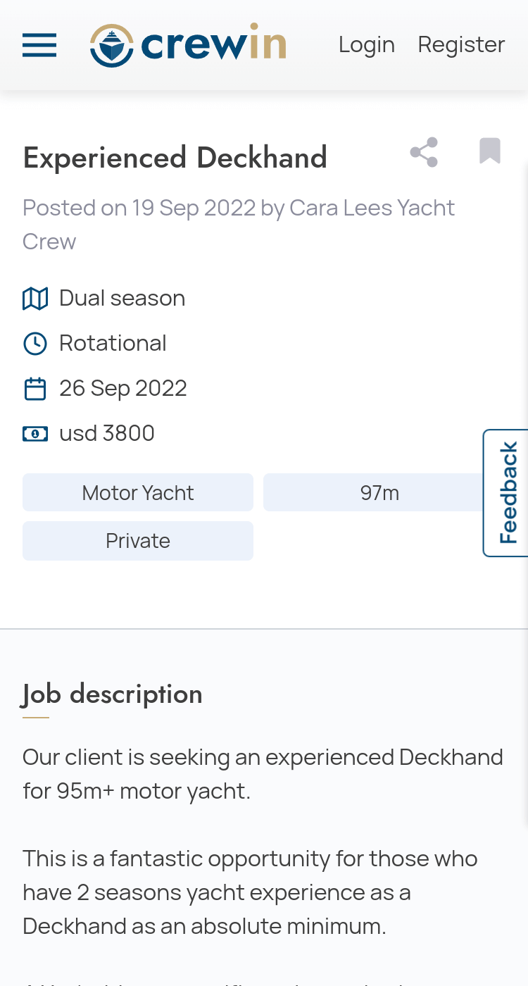 Photos of a job page