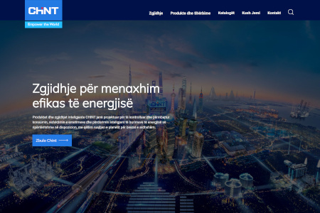 Chint Albania's homepage