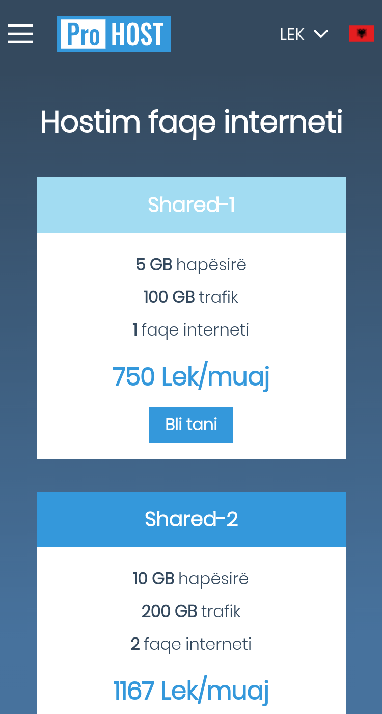 Photos of the homepage